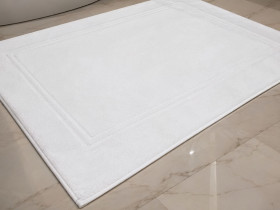 Килимок махровий 50x70 Білий 700