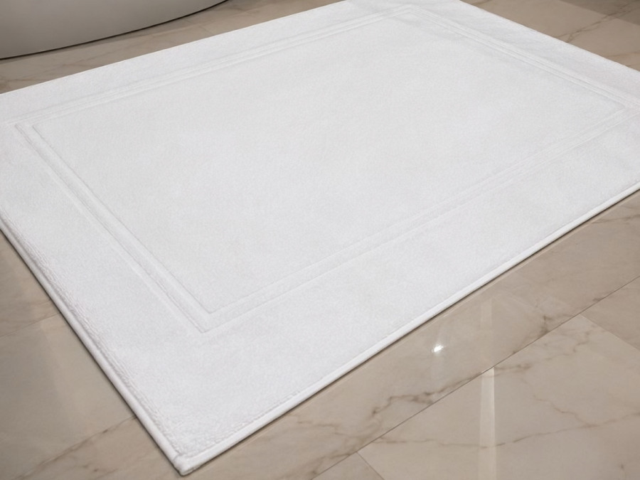 Килимок махровий 50x70 Білий 700