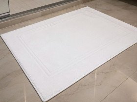 Килимок махровий 50x70 Білий 700