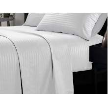 Duvet cover 180x220 Ecotton Stripe satin 1x1 cm