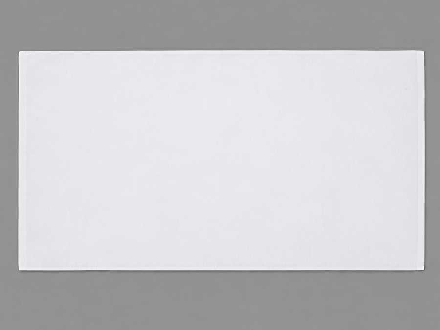 Полотенце махровое 70x140 белое Ecotton 500
