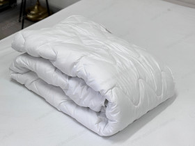 Ковдра півтораспальна 150x210 Ecotton Силікон 200 Полісатин