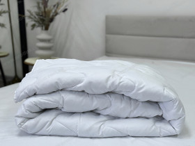 Ковдра півтораспальна 150x210 Ecotton Силікон 200 Полісатин