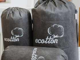 Ковдра двоспальна 180x210 Ecotton Тік Білий