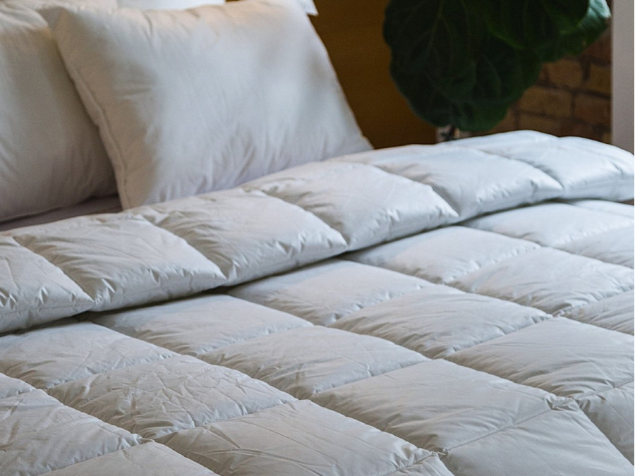 Ковдра двоспальна 180x210 Ecotton Тік Білий
