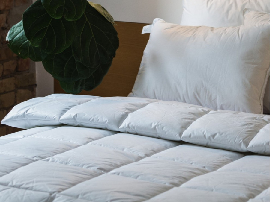 Ковдра двоспальна 180x210 Ecotton Тік Білий