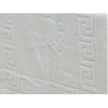 Коврик махровый 50x70 Ecotton Ножки Белый 650