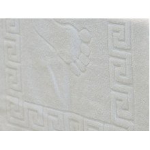 Коврик махровый 50x70 Ecotton Ножки Белый 650