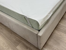 Наматрацник 90x200 Aqua-stop Полісатин резинка по кутах