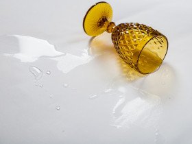 Наматрацник 160x200 Aqua-stop Полісатин з бортом по периметру