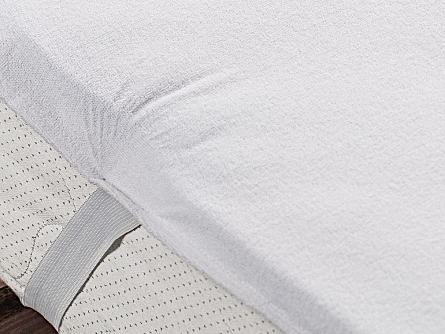 Наматрацник 160x200 Ecotton Aqua-stop Махрова тканина резинка по кутах