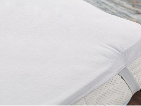 Наматрацник 180x200 Ecotton Aqua-stop Махрова тканина резинка по кутах