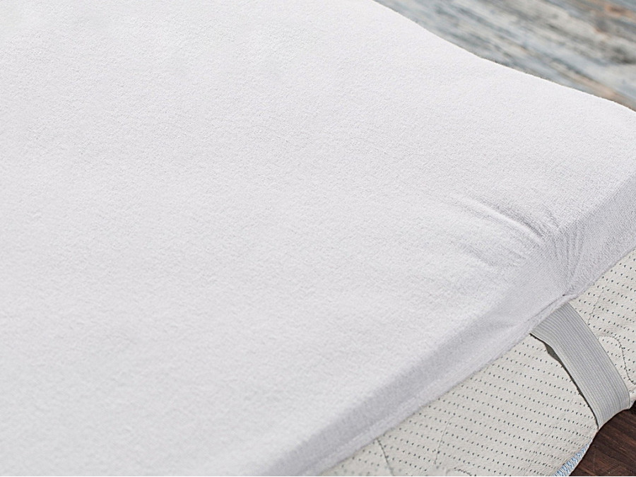 Наматрацник 180x200 Ecotton Aqua-stop Махрова тканина резинка по кутах