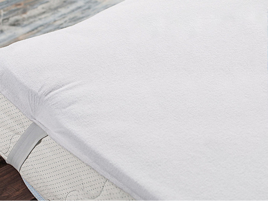 Наматрацник 90x200 Ecotton Aqua-stop Махрова тканина резинка по кутах
