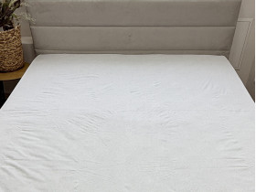 Наматрацник 160x200 Ecotton Aqua-stop Махрова тканина з бортом по периметру