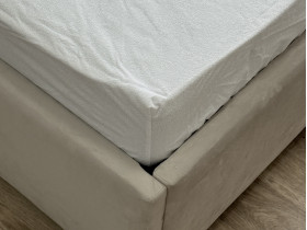 Наматрацник 120x200 Ecotton Aqua-stop Махрова тканина з бортом по периметру