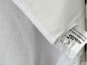Наматрацник 120x200 Ecotton Aqua-stop Махрова тканина з бортом по периметру
