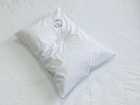 Наматрацник 90x200 Ecotton Aqua-stop Махрова тканина з бортом по периметру