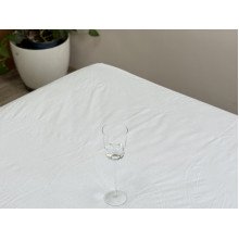 Наматрацник 90x200 Ecotton Aqua-stop Махрова тканина з бортом по периметру