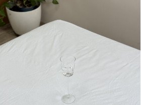 Наматрацник 120x200 Ecotton Aqua-stop Махрова тканина з бортом по периметру