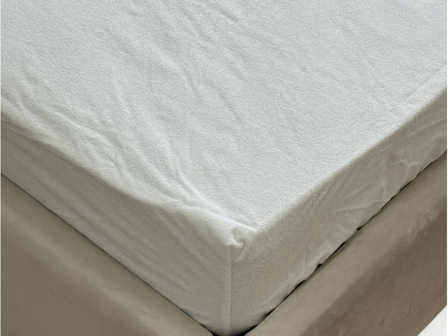 Наматрацник 120x200 Ecotton Aqua-stop Махрова тканина з бортом по периметру