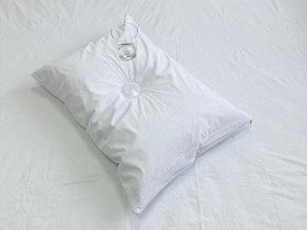 Наматрацник 90x200 Ecotton Aqua-stop Махрова тканина з бортом по периметру