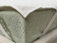 Наматрацник 160x200 Ecotton Aqua-stop Жакард резинка по кутах