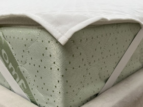 Наматрацник 180x200 Ecotton Aqua-stop Жакард резинка по кутах