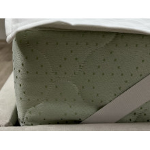 Наматрасник 200x200 Ecotton Aqua-stop Жаккард резинка по углам