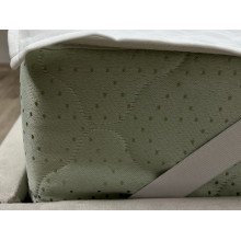 Наматрасник 200x200 Ecotton Aqua-stop Жаккард резинка по углам