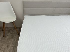 Наматрацник 200x200 Ecotton Aqua-stop Жакард резинка по кутах