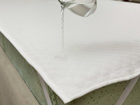 Наматрацник 90x200 Ecotton Aqua-stop Жакард резинка по кутах