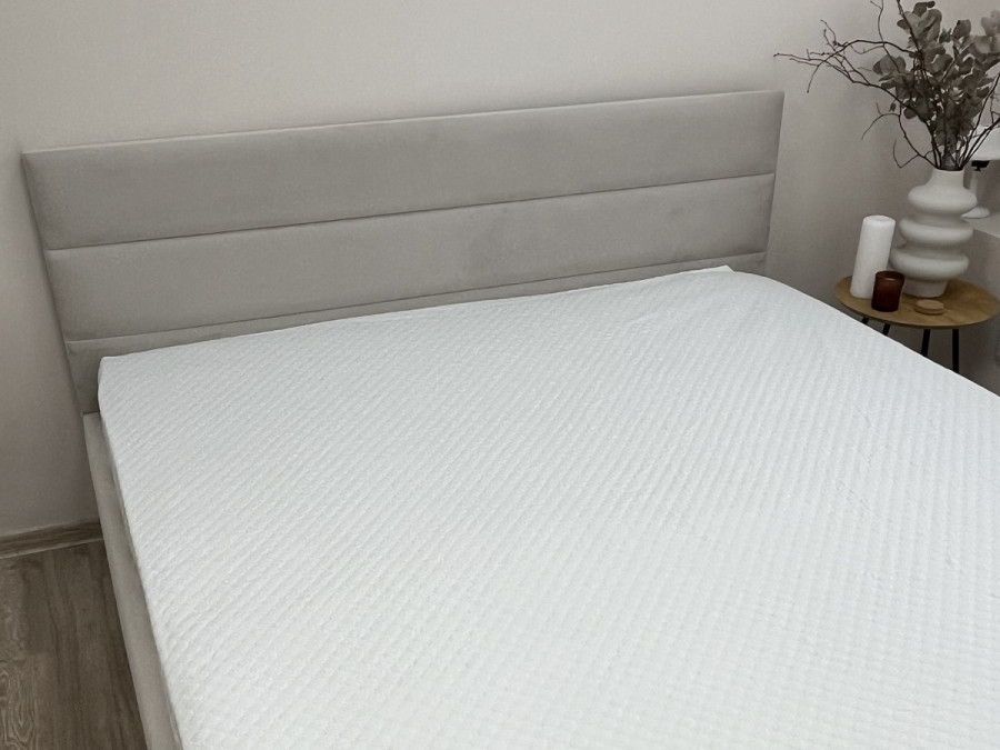 Наматрацник 160x200 Ecotton Aqua-stop Жаккард з бортом по периметру