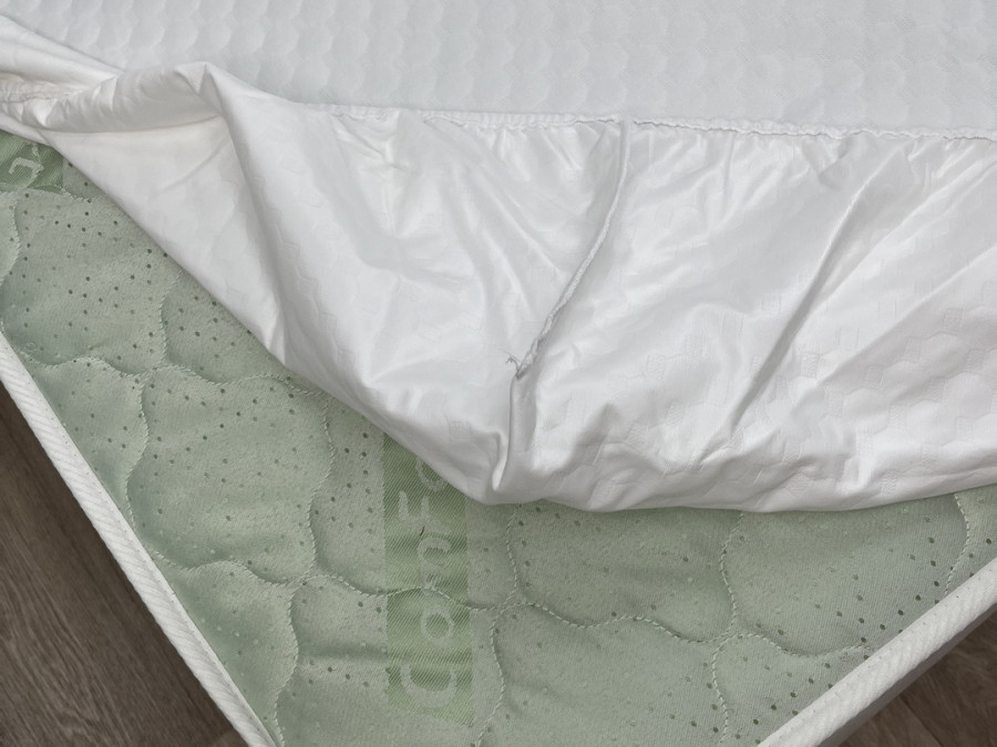 Наматрацник 160x200 Ecotton Aqua-stop Жаккард з бортом по периметру