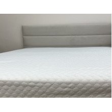 Mattress pad 180x200 Ecotton Aqua-stop Jacquard with border around the perimeter