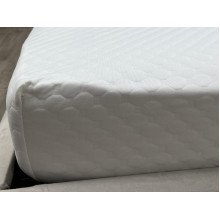 Mattress pad 180x200 Ecotton Aqua-stop Jacquard with border around the perimeter
