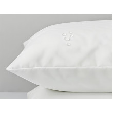 Pillowcase 50x70 Aqua-stop Polysatin with zipper
