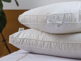 Подушка 50x70 Ecotton Тік Білий з бортом