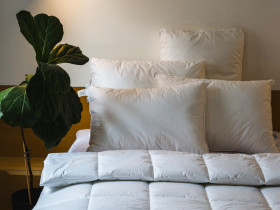 Подушка 50x70 Ecotton Тік Білий