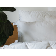 Cushion 50x70 Ecotton Teak White
