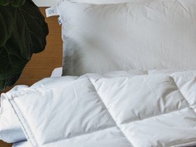 Подушка 50x70 Ecotton Тік Білий
