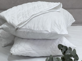 Подушка 50x70 Ecotton Холофайбер Полісатин додатковий чохол