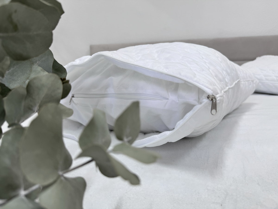 Подушка 50x70 Ecotton Холофайбер Полисатин дополнительный чехол