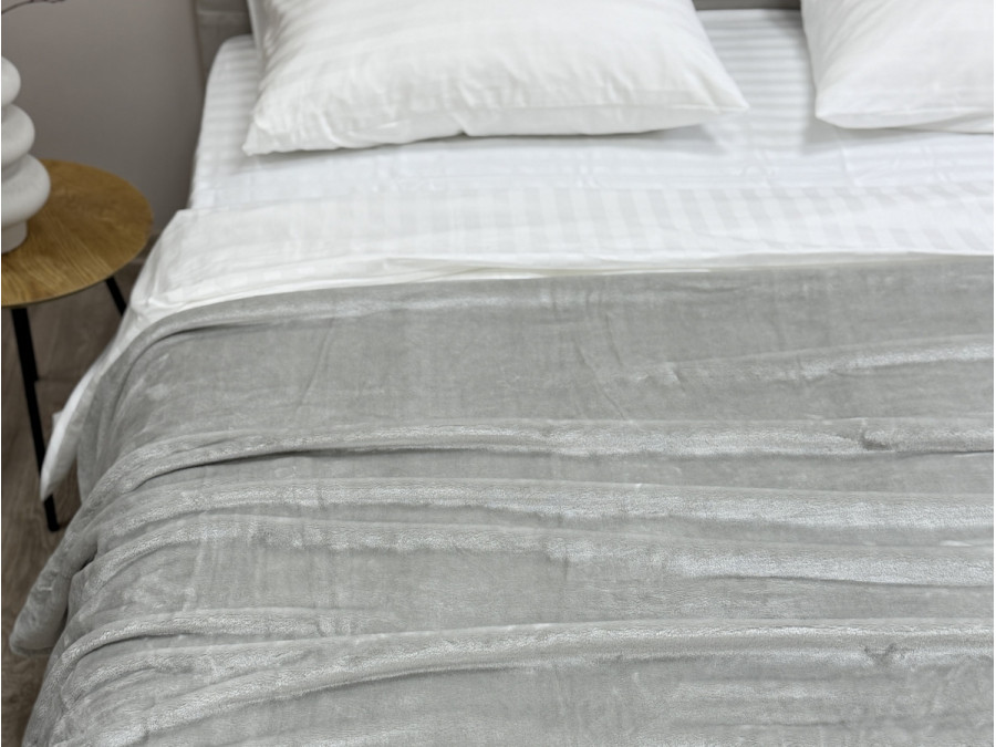 Bedspread 150x220 Cool Gray 24-3615