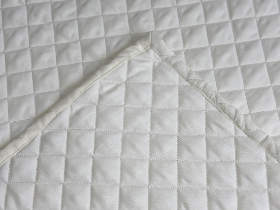 Покривало 220x240 Ecotton Полісатин Cream White