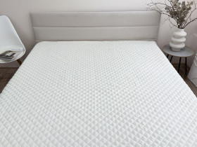 Покривало 220x240 Ecotton Полісатин Cream White