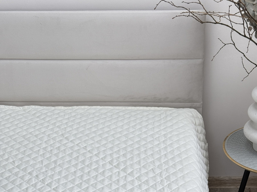 Покривало 200x220 Ecotton Полісатин Cream White