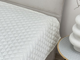 Покривало 220x240 Ecotton Полісатин Cream White