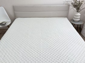 Покривало 200x220 Ecotton Полісатин Cream White