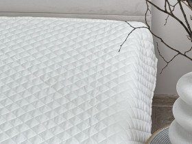 Покривало 220x240 Ecotton Полісатин Cream White